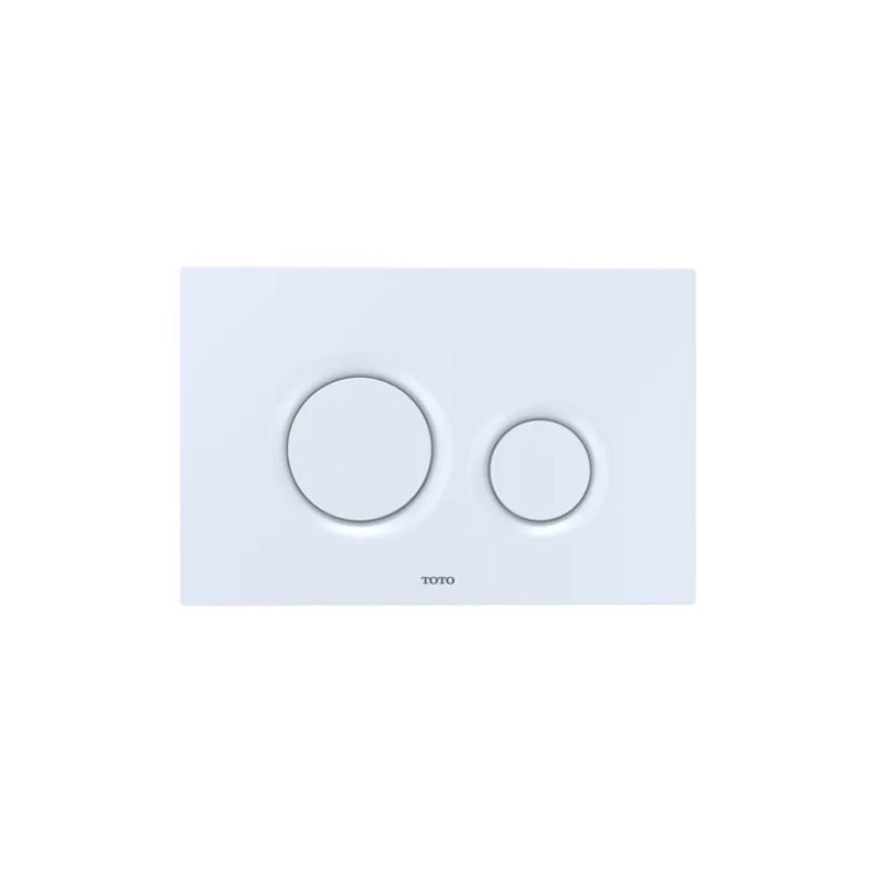 Included flush plate YT930#WH; AP bowl remains Cotton White