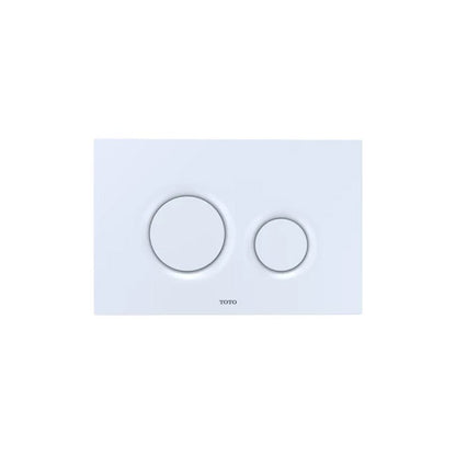 Included flush plate YT930#WH; AP bowl remains Cotton White