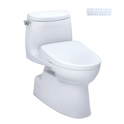 Toto Carlyle® Ii 1g® Washlet®+ S7 One-Piece Toilet - 1.0 Gpf - Golzar Home
