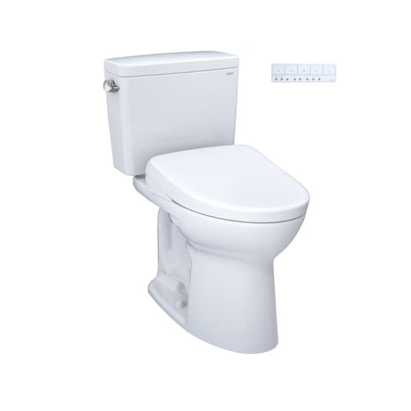 Toto Drake Washlet+ S7a Two-Piece Toilet - 1.28 Gpf - Regular Height - Golzar Home