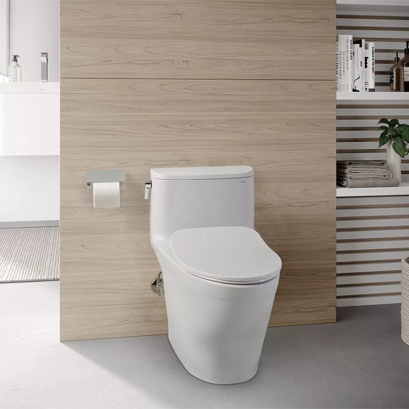 TOTO Nexus Elongated One - Piece Toilet - 1.0 GPF - Slim Seat - Golzar Home