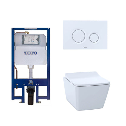 TOTO SP Wall Hung Toilet & In - wall Tank System 1.28/0.9 GPF - Golzar Home