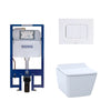 Toto Sp Wall Hung Toilet & In-Wall Tank System 1.28/0.9 Gpf - Golzar Home