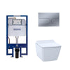 Toto Sp Wall Hung Toilet & In-Wall Tank System 1.28/0.9 Gpf - Golzar Home
