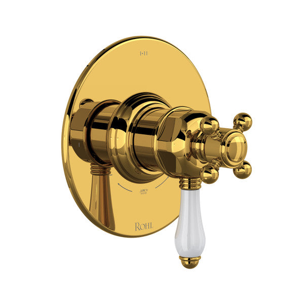 ROHL 1/2" Thermostatic & Pressure Balance Trim With 3 Functions (Shared) With Lever Handle