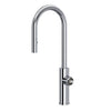 ROHL Eclissi Pull-Down Bar & Food Prep Kitchen Faucet With C-Spout Less Handle