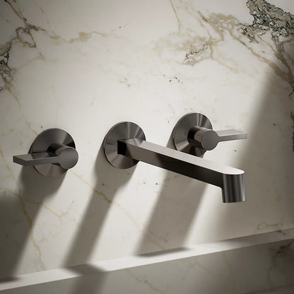 Components® Wall-mount bathroom sink faucet spout with Row design, 1.2 gpm