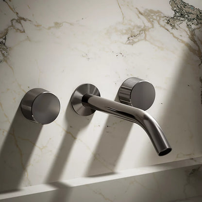 Components® Wall-mount bathroom sink faucet Oyl handle trim