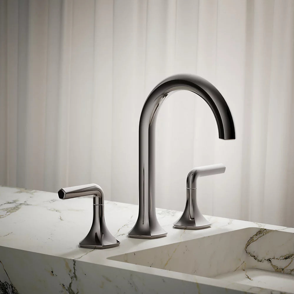 Occasion® Bathroom sink faucet spout with Cane design, 0.5 gpm
