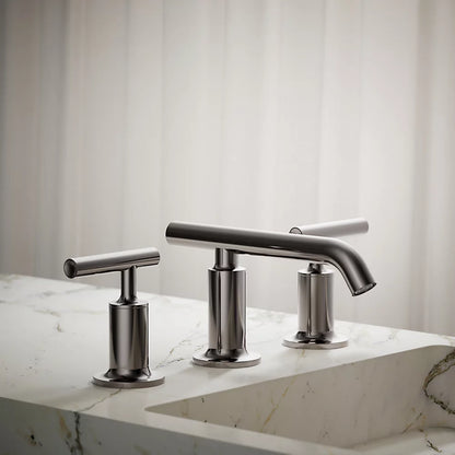 Purist® Widespread bathroom sink faucet with Lever handles, 1.2 gpm