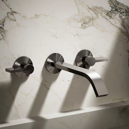 Components® Wall-mount bathroom sink faucet spout with Ribbon design, 1.2 gpm