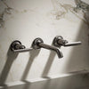 Purist® Wall-mount bathroom sink faucet trim with Lever handles, 1.2 gpm