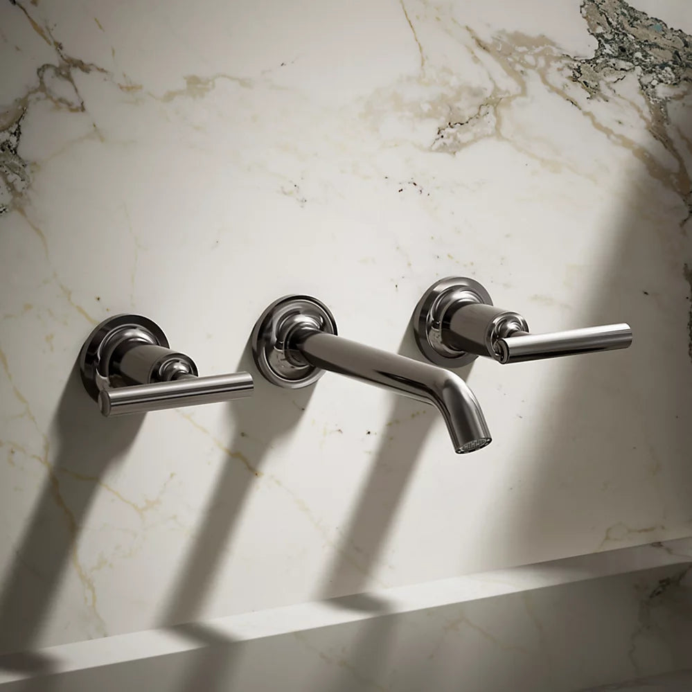 Purist® Wall-mount bathroom sink faucet trim with Lever handles, 1.2 gpm