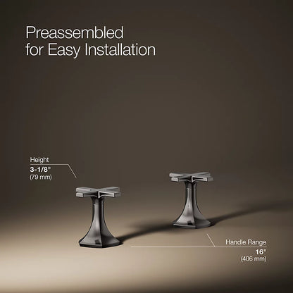 Occasion® Cross bathroom sink faucet handles