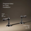 Artifacts® Lever bathroom sink faucet handles