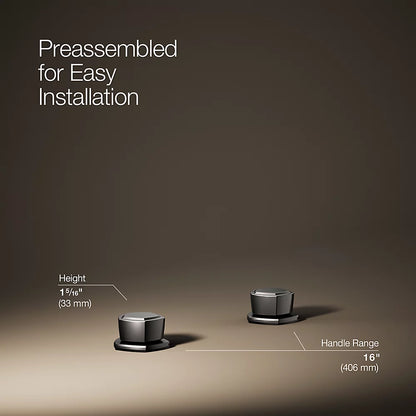 Occasion® Knob bathroom sink faucet handles