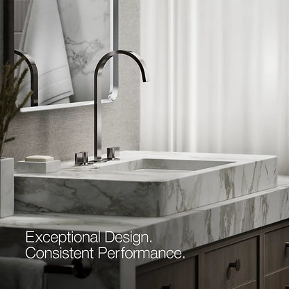 Components® Bathroom sink faucet spout with Ribbon design, 1.2 gpm