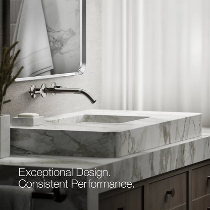 Components® Wall-mount bathroom sink faucet Lever handle trim