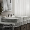 Purist® Widespread bathroom sink faucet with Cross handles, 1.2 gpm