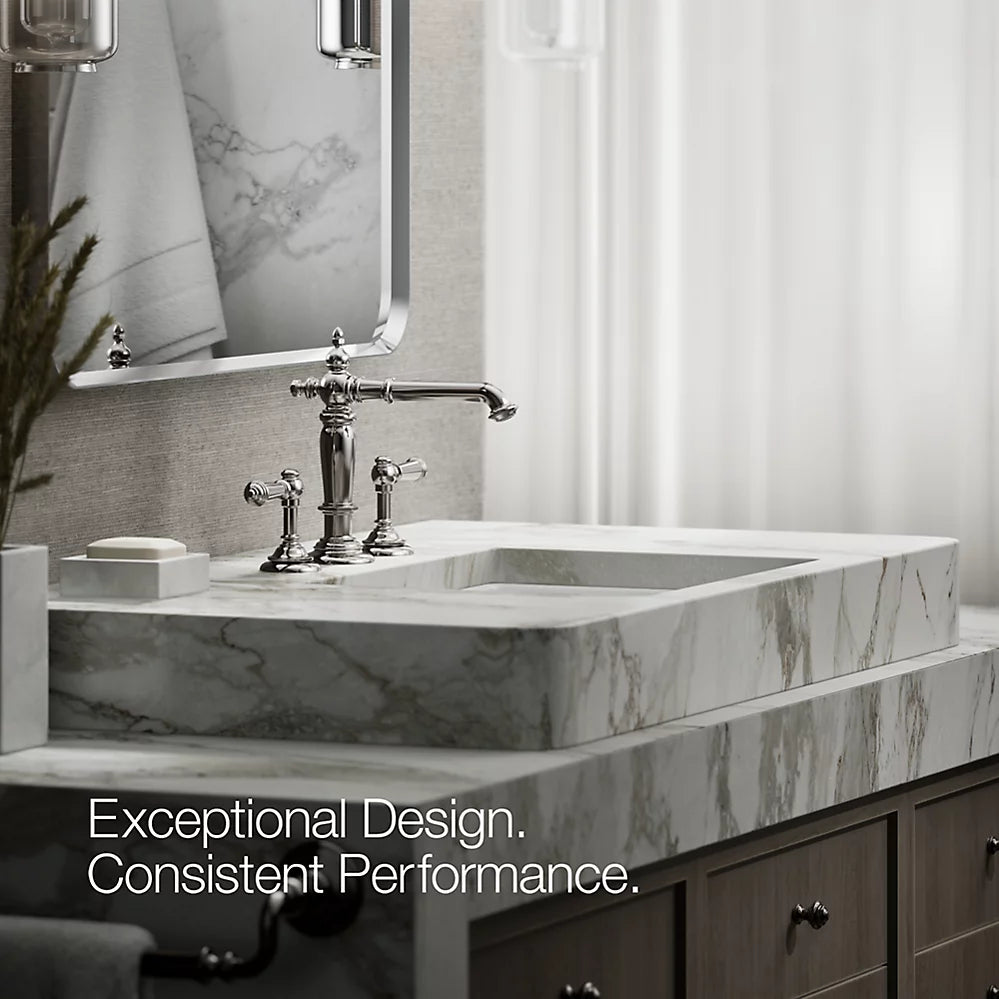 Artifacts® Bathroom sink faucet spout with Column design, 1.2 gpm