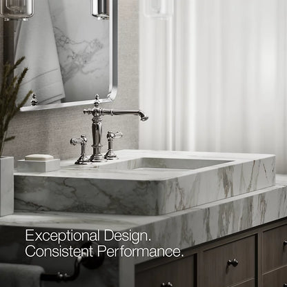 Artifacts® Bathroom sink faucet spout with Column design, 1.2 gpm