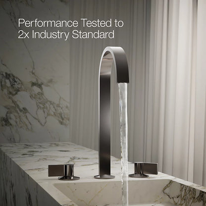 Components® Bathroom sink faucet spout with Ribbon design, 1.2 gpm