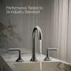 Occasion® Bathroom sink faucet spout with Cane design, 0.5 gpm