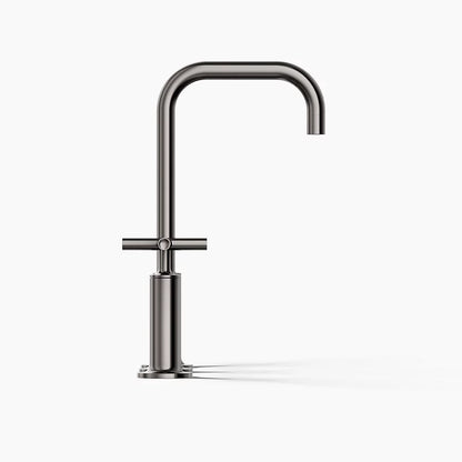 Purist® Widespread bathroom sink faucet with Cross handles, 1.2 gpm