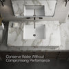 Components® Wall-mount bathroom sink faucet spout with Row design, 1.2 gpm