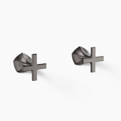 Occasion® Wall-mount bathroom sink faucet Cross handle trim, 1.2 gpm