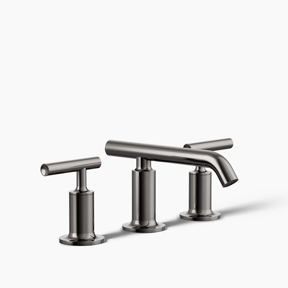 Purist® Widespread bathroom sink faucet with Lever handles, 1.2 gpm
