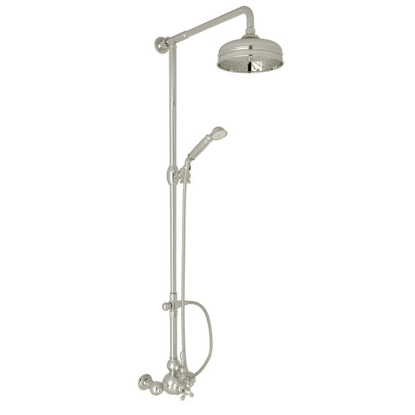 ROHL Arcana Exposed Wall Mount Thermostatic Shower With Volume Control