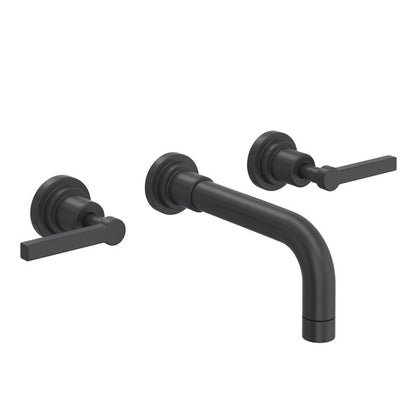 ROHL Lombardia Wall Mount Widespread Bathroom Faucet