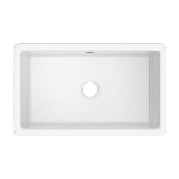 Shaws Shaker™ 30" Single Bowl Undermount Fireclay Kitchen Sink