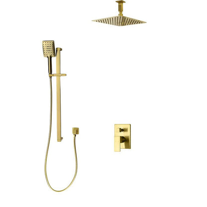 Two Way Pressure Balanced Shower System F54123 - W12AZ - Golzar Home