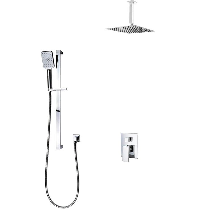 Two Way Pressure Balanced Shower System F54123 - W12AZ - Golzar Home