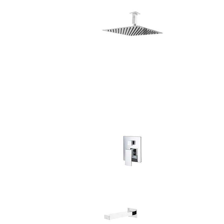 Two Way Pressure Balanced Shower System F54123 - W12ZTS - Golzar Home
