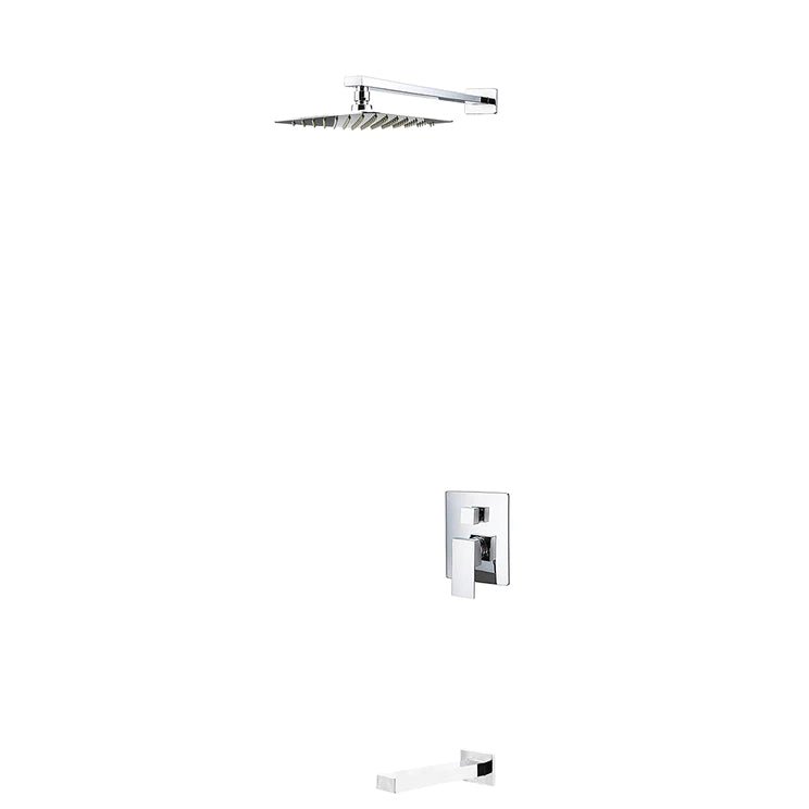 Two Way Pressure Balanced Shower System F54123 - W12ZTS - Golzar Home