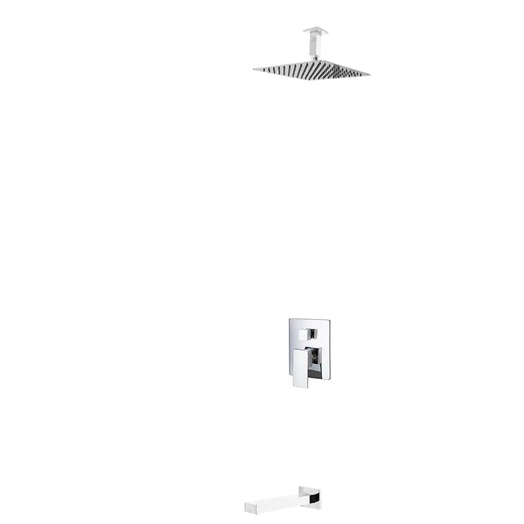 Two Way Pressure Balanced Shower System F54123 - W12ZTS - Golzar Home