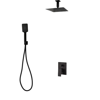 Two Way Pressure Balanced Shower System-F54133-W10bz - Golzar Home