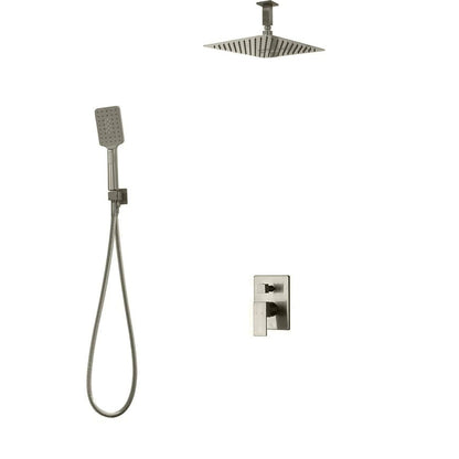 Two Way Pressure Balanced Shower System-F54133-W10bz - Golzar Home