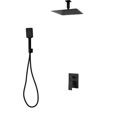 Two Way Pressure Balanced Shower System-F54133-W10bz - Golzar Home