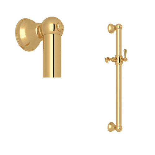 ROHL 24" Grab Bar With Sliding Handshower Holder