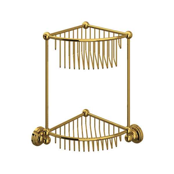 Perrin & Rowe Two Tier Corner Basket