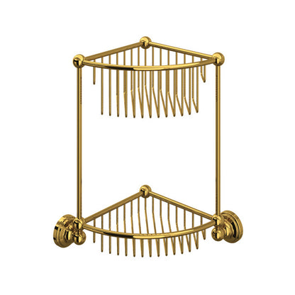 Perrin & Rowe Two Tier Corner Basket