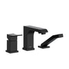 Riobel Zendo™ 3-Hole Pressure Balance Deck Mount Tub Filler Trim