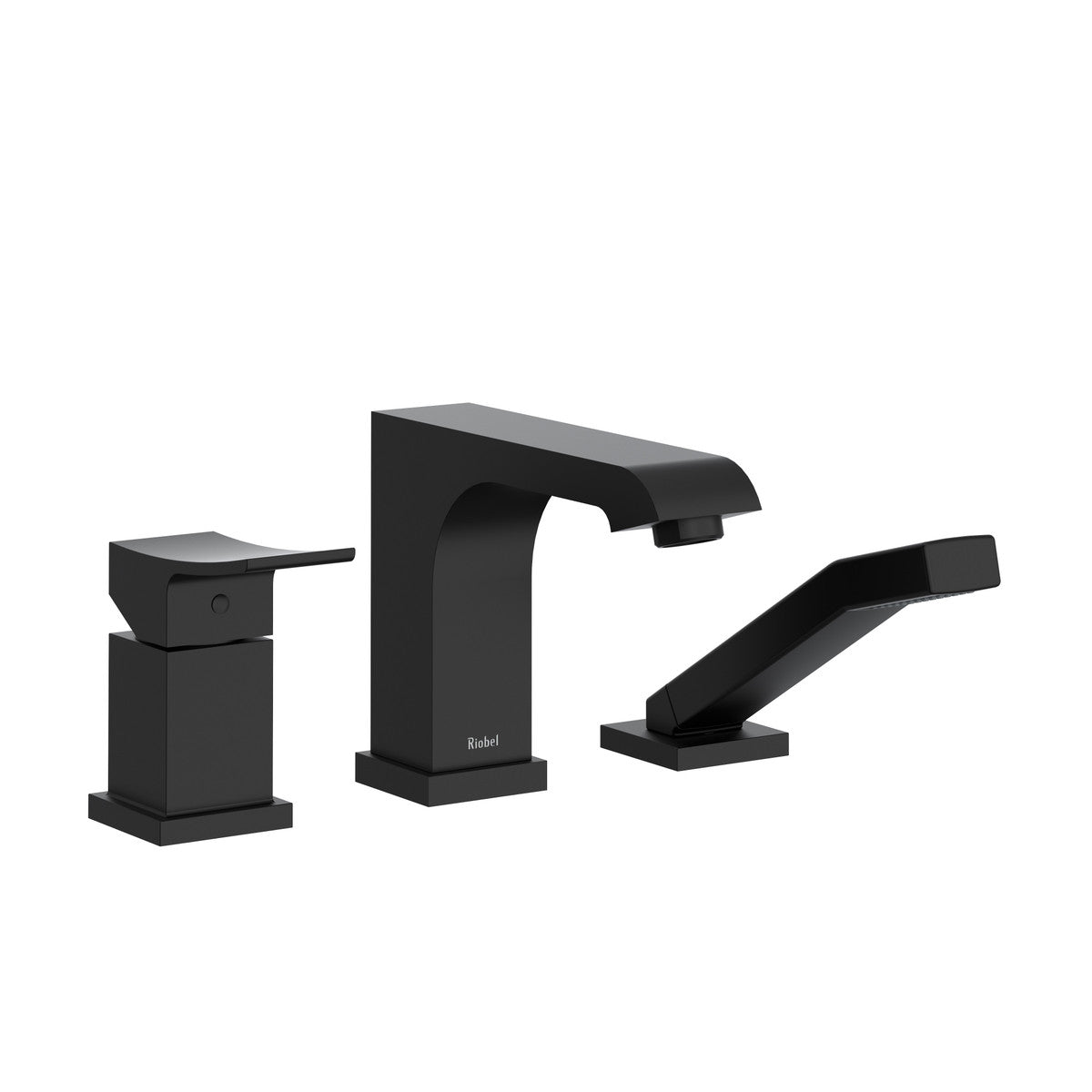 Riobel Zendo™ 3-Hole Pressure Balance Deck Mount Tub Filler Trim