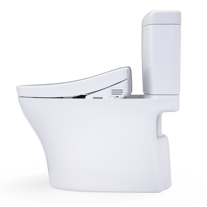 Toto Aquia® IV Cube Washlet®+ S2 Two-Piece Toilet - 1.28 Gpf/0.9 Gpf