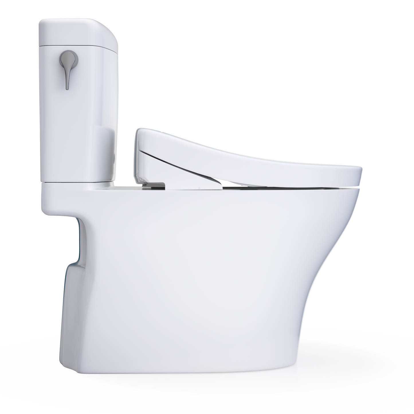 Toto Aquia® IV Cube Washlet®+ S5 Two-Piece Toilet - 1.28 Gpf