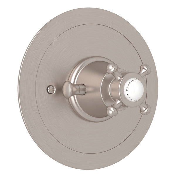 Perrin & Rowe Georgian Era™ 3/4" Round Thermostatic Trim Without Volume Control